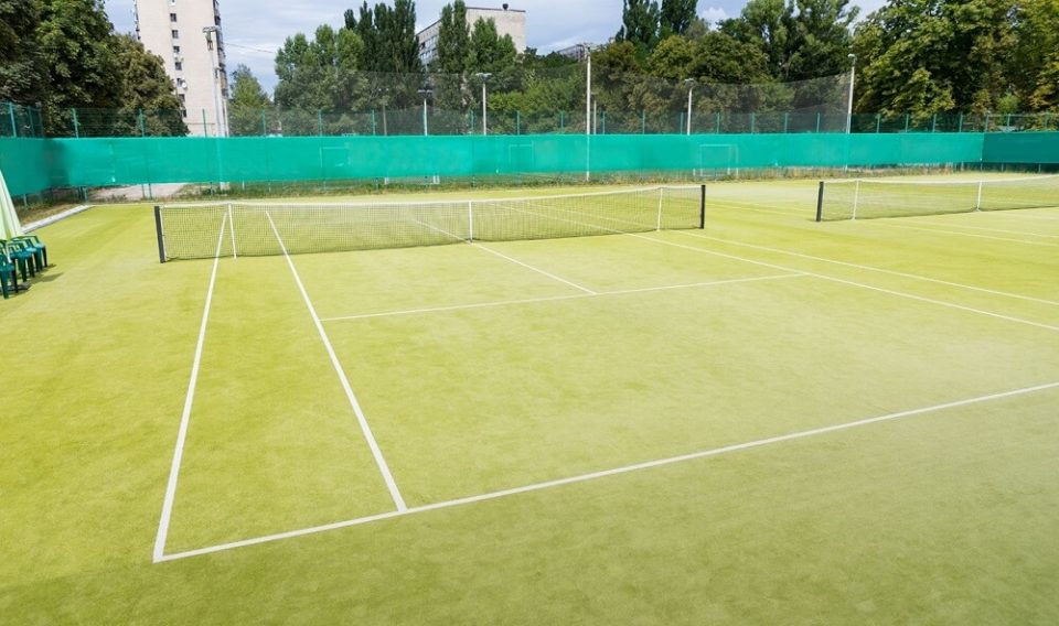 Artificial Grass Tennis Court
